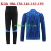 Inter Milan Enfant Ensemble Vestes d'entrainement Bleu 2023/24